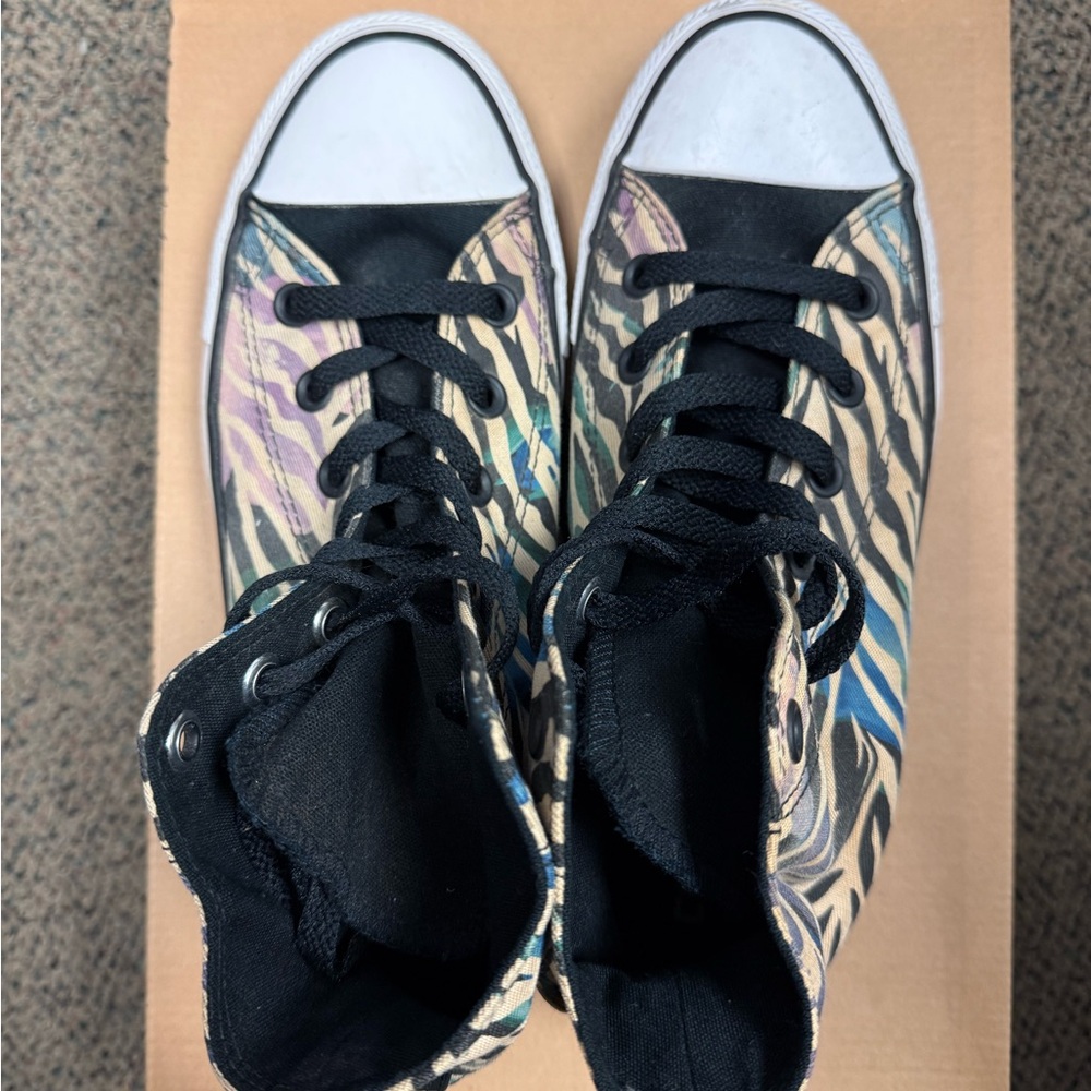 Converse Multicolor Zebra High-Tops - Picture 3 of 6